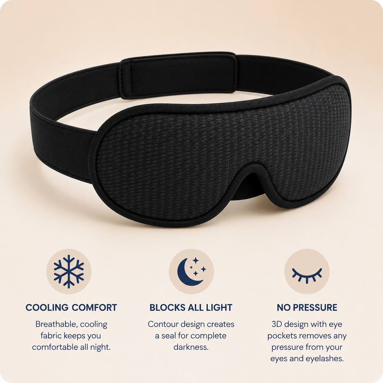 DarkHour - Cooling Sleep Mask